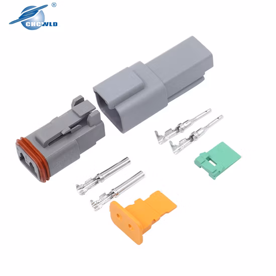 Hochwertiger Deutsch Dt Dt04 Dt06 Auto-Anschlussstecker 2 3 4 6 8 12 Pin männlich und weiblich wasserdichter Kabelbaum Auto elektrisches Anschlusskabel Kfz-Anschluss