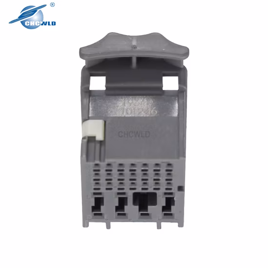 160014 Serie Auto 1600140003 28-Pin-Buchse, hellgraues Gehäuse, Draht-zu-Draht-Stecker, Molex-Kfz-Steckverbinder